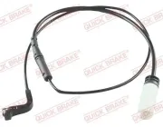 Warnkontakt, Bremsbelagverschleiß Hinterachse QUICK BRAKE WS 0249 A