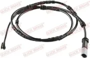 Warnkontakt, Bremsbelagverschleiß Hinterachse QUICK BRAKE WS 0304 A