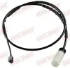 Warnkontakt, Bremsbelagverschleiß Hinterachse QUICK BRAKE WS 0308 A