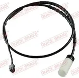 Warnkontakt, Bremsbelagverschleiß Hinterachse QUICK BRAKE WS 0308 A
