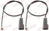 Warnkontakt, Bremsbelagverschleiß Hinterachse QUICK BRAKE WS 0312 A
