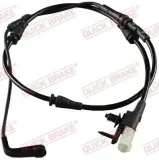 Warnkontakt, Bremsbelagverschleiß Hinterachse QUICK BRAKE WS 0325 A