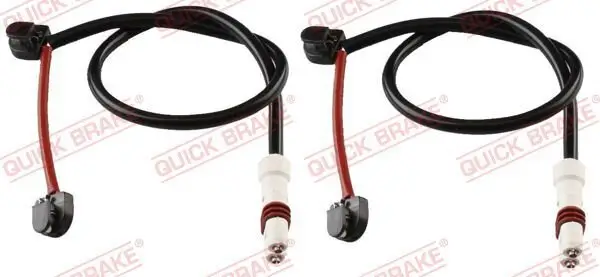Warnkontakt, Bremsbelagverschleiß Hinterachse QUICK BRAKE WS 0347 A