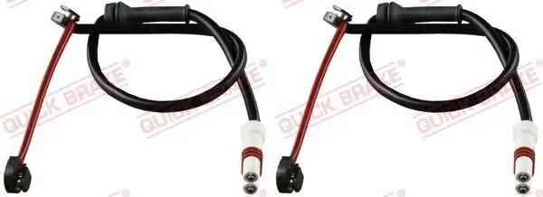 Warnkontakt, Bremsbelagverschleiß Hinterachse QUICK BRAKE WS 0350 A