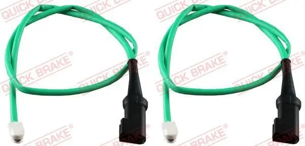 Warnkontakt, Bremsbelagverschleiß Hinterachse QUICK BRAKE WS 0369 A