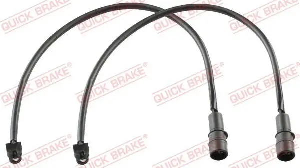 Warnkontakt, Bremsbelagverschleiß Hinterachse QUICK BRAKE WS 0387 A