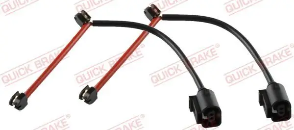 Warnkontakt, Bremsbelagverschleiß Hinterachse QUICK BRAKE WS 0393 A