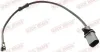 Warnkontakt, Bremsbelagverschleiß Vorderachse QUICK BRAKE WS 0451 A