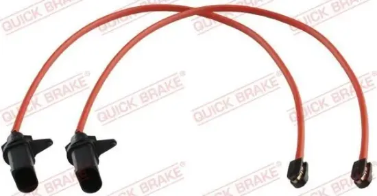 Warnkontakt, Bremsbelagverschleiß Vorderachse QUICK BRAKE WS 0454 A Bild Warnkontakt, Bremsbelagverschleiß Vorderachse QUICK BRAKE WS 0454 A