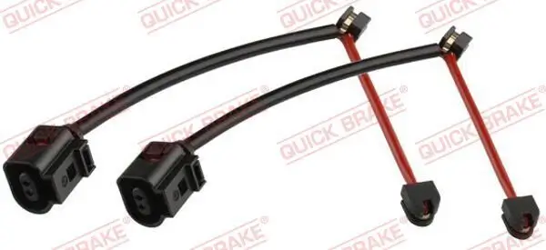 Warnkontakt, Bremsbelagverschleiß Hinterachse QUICK BRAKE WS 0480 A