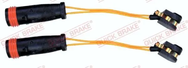 Warnkontakt, Bremsbelagverschleiß Hinterachse QUICK BRAKE WS 0497 A