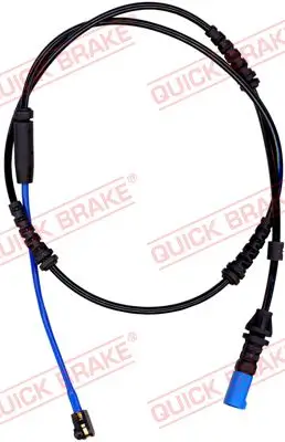Warnkontakt, Bremsbelagverschleiß Hinterachse QUICK BRAKE WS 0505 A