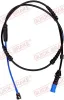 Warnkontakt, Bremsbelagverschleiß Hinterachse QUICK BRAKE WS 0505 A