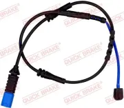 Warnkontakt, Bremsbelagverschleiß Hinterachse QUICK BRAKE WS 0506 A