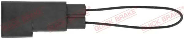 Warnkontakt, Bremsbelagverschleiß Hinterachse Vorderachse QUICK BRAKE WS 0510 A