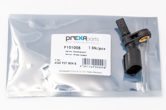 Sensor, Raddrehzahl Vorderachse rechts PREXAparts P101008 Bild Sensor, Raddrehzahl Vorderachse rechts PREXAparts P101008
