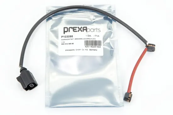 Warnkontakt, Bremsbelagverschleiß Vorderachse PREXAparts P103098 Bild Warnkontakt, Bremsbelagverschleiß Vorderachse PREXAparts P103098