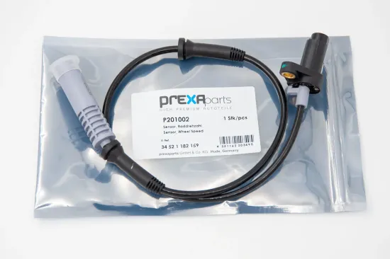 Sensor, Raddrehzahl Vorderachse links Vorderachse rechts PREXAparts P201002 Bild Sensor, Raddrehzahl Vorderachse links Vorderachse rechts PREXAparts P201002