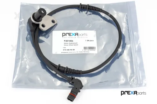 Sensor, Raddrehzahl Vorderachse links PREXAparts P301006 Bild Sensor, Raddrehzahl Vorderachse links PREXAparts P301006
