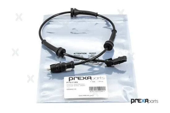 Sensor, Raddrehzahl Vorderachse PREXAparts P701189 Bild Sensor, Raddrehzahl Vorderachse PREXAparts P701189