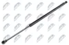 Gasfeder, Koffer-/Laderaum hinten links hinten rechts NTY AE-LR-008