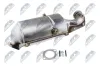 Ruß-/Partikelfilter, Abgasanlage NTY DPF-AR-000 Bild Ruß-/Partikelfilter, Abgasanlage NTY DPF-AR-000