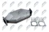 Ruß-/Partikelfilter, Abgasanlage NTY DPF-BM-008