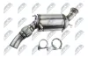 Ruß-/Partikelfilter, Abgasanlage NTY DPF-BM-010 Bild Ruß-/Partikelfilter, Abgasanlage NTY DPF-BM-010