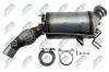 Ruß-/Partikelfilter, Abgasanlage NTY DPF-BM-012 Bild Ruß-/Partikelfilter, Abgasanlage NTY DPF-BM-012