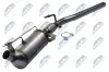 Ruß-/Partikelfilter, Abgasanlage NTY DPF-ME-017 Bild Ruß-/Partikelfilter, Abgasanlage NTY DPF-ME-017