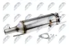 Ruß-/Partikelfilter, Abgasanlage NTY DPF-PL-004 Bild Ruß-/Partikelfilter, Abgasanlage NTY DPF-PL-004