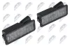 Kennzeichenleuchte beidseitig NTY ELP-VW-038 Bild Kennzeichenleuchte beidseitig NTY ELP-VW-038