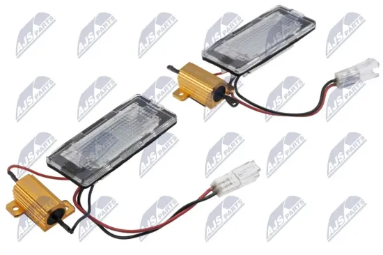 Kennzeichenleuchte beidseitig NTY ELP-VW-040 Bild Kennzeichenleuchte beidseitig NTY ELP-VW-040