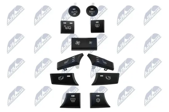 Bedienelement, Heizung/Lüftung NTY EWS-BM-094 Bild Bedienelement, Heizung/Lüftung NTY EWS-BM-094