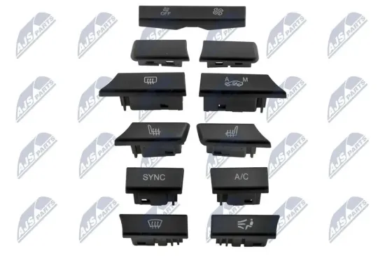 Bedienelement, Heizung/Lüftung NTY EWS-BM-096 Bild Bedienelement, Heizung/Lüftung NTY EWS-BM-096