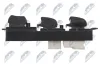 Schalter, Fensterheber 12 V vorne links NTY EWS-TY-002 Bild Schalter, Fensterheber 12 V vorne links NTY EWS-TY-002