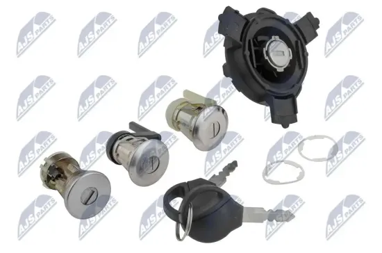 Schließzylindersatz vorne links vorne rechts Kofferraum Fahrzeugtankklappe NTY EZC-PE-076 Bild Schließzylindersatz vorne links vorne rechts Kofferraum Fahrzeugtankklappe NTY EZC-PE-076