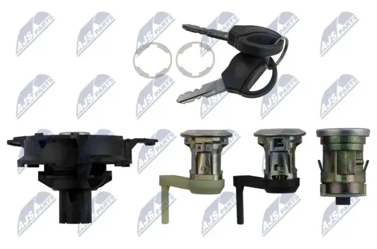 Schließzylindersatz vorne links vorne rechts Kofferraum Fahrzeugtankklappe NTY EZC-PE-076 Bild Schließzylindersatz vorne links vorne rechts Kofferraum Fahrzeugtankklappe NTY EZC-PE-076