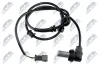 Sensor, Raddrehzahl Hinterachse links Hinterachse rechts NTY HCA-AU-005 Bild Sensor, Raddrehzahl Hinterachse links Hinterachse rechts NTY HCA-AU-005