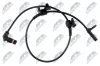 Sensor, Raddrehzahl Vorderachse links Vorderachse rechts NTY HCA-CH-026