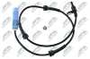 Sensor, Raddrehzahl Hinterachse links Hinterachse rechts NTY HCA-LR-005 Bild Sensor, Raddrehzahl Hinterachse links Hinterachse rechts NTY HCA-LR-005