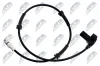 Sensor, Raddrehzahl Hinterachse links NTY HCA-RE-001 Bild Sensor, Raddrehzahl Hinterachse links NTY HCA-RE-001