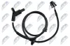 Sensor, Raddrehzahl Hinterachse links Hinterachse rechts NTY HCA-VW-025