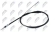 Seilzug, Feststellbremse hinten links hinten rechts NTY HLR-CT-034