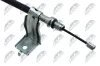 Seilzug, Feststellbremse hinten links NTY HLR-NS-005 Bild Seilzug, Feststellbremse hinten links NTY HLR-NS-005