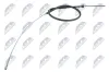 Seilzug, Feststellbremse hinten links hinten rechts NTY HLR-SE-005 Bild Seilzug, Feststellbremse hinten links hinten rechts NTY HLR-SE-005