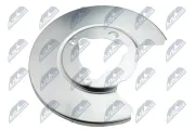 Spritzblech, Bremsscheibe Hinterachse links NTY HTO-CH-004
