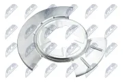 Spritzblech, Bremsscheibe Hinterachse links NTY HTO-CH-012
