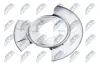 Spritzblech, Bremsscheibe Hinterachse links NTY HTO-CH-012 Bild Spritzblech, Bremsscheibe Hinterachse links NTY HTO-CH-012