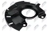 Spritzblech, Bremsscheibe Vorderachse links NTY HTO-KA-312 Bild Spritzblech, Bremsscheibe Vorderachse links NTY HTO-KA-312